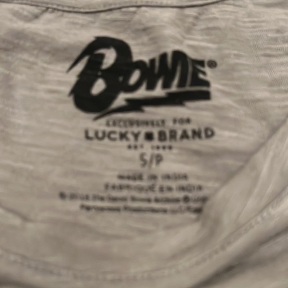 Bowie Lucky Brand Tee - Picture 3 of 6